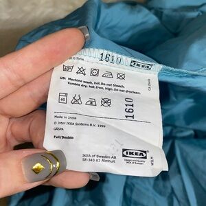IKEA Blue Bedding Fitted Sheet